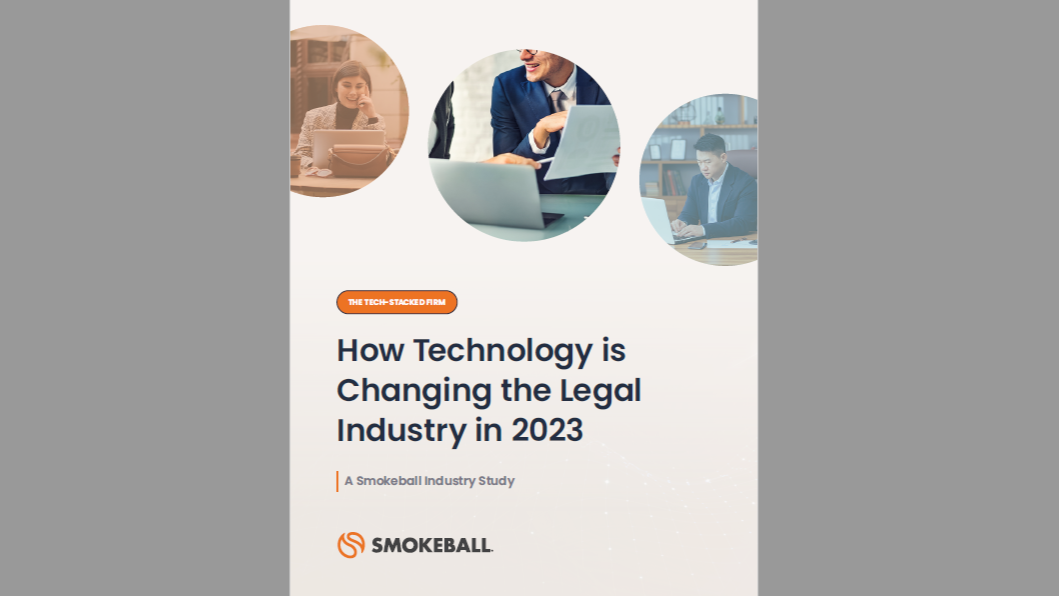 Most Law Firms Use Just Five or Fewer Unique Software Products, Smokeball Study Says