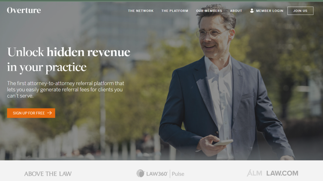 Overture Law Offers Small Firm Lawyers A Unique Way To Capture Revenue They’re Currently Turning Away