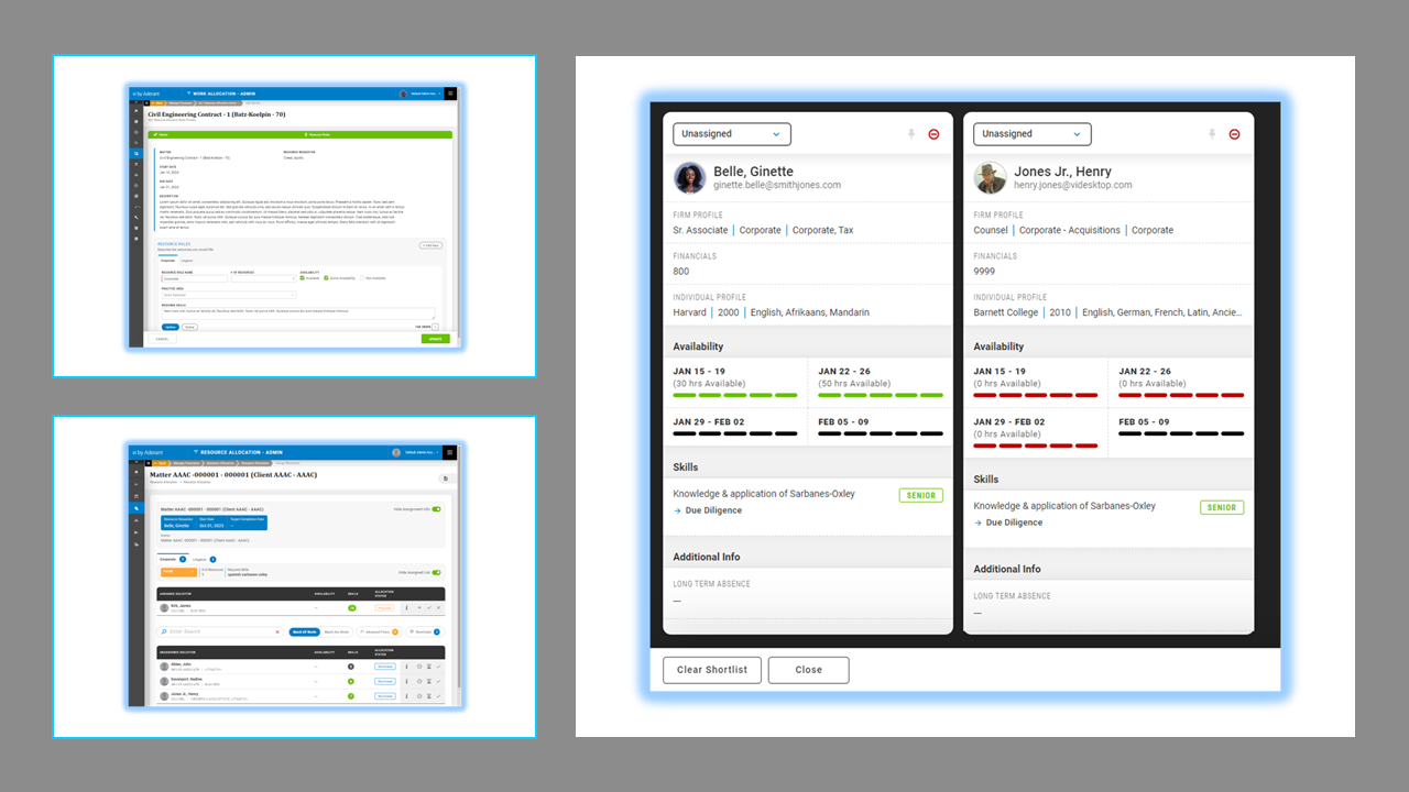 Aderant Introduces viAllocate, A Product Designed to Solve Work Allocation Issues for Law Firms