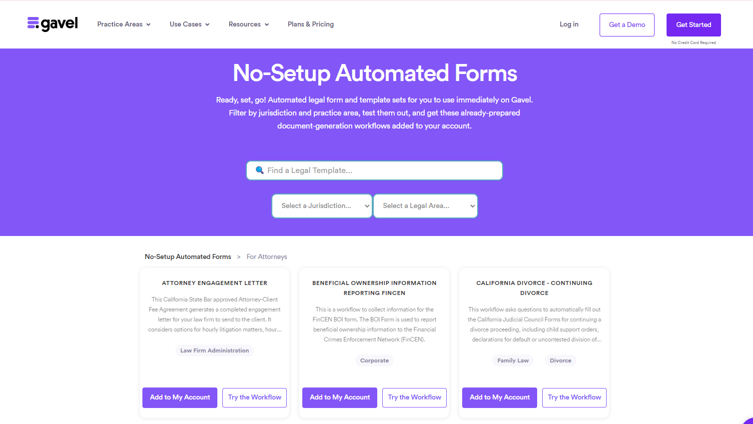 Gavel Launches Pre-Built Workflows for Document Automation, Starting with Three for California that Are Free to Use