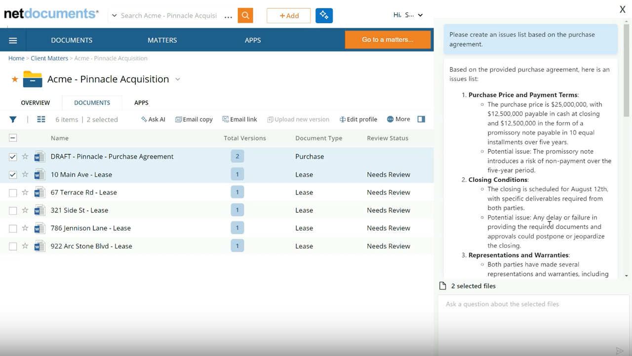 NetDocuments Expands ndMAX with Launch of ndMAX Assist, An AI-Powered Assistant Integrated within the Company&#8217;s Platform