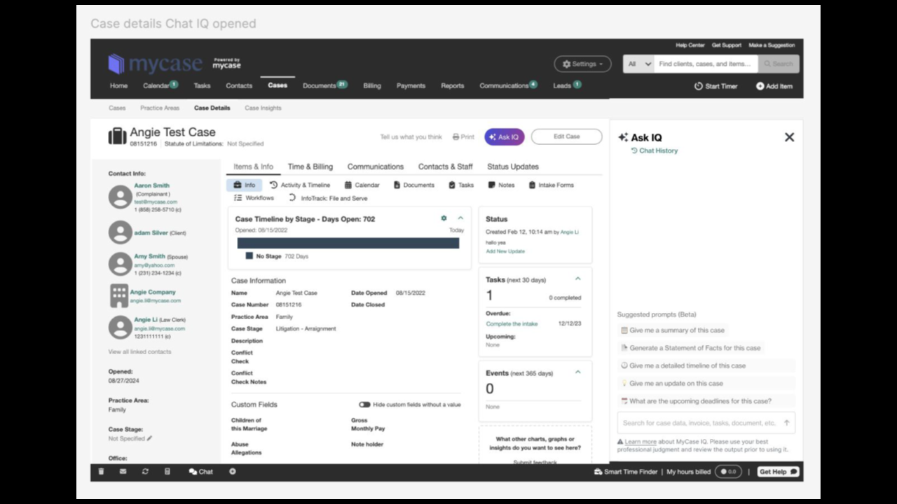 MyCase Announces New AI, Accounting and Immigration Features, Plus Update on Smart Spend