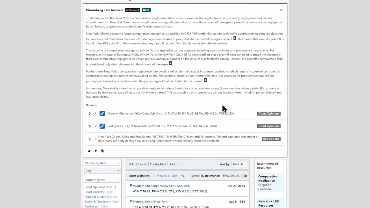 Bloomberg Law Rolls Out Two AI-Powered Legal Research Tools, Emphasizing Accuracy and Source Attribution