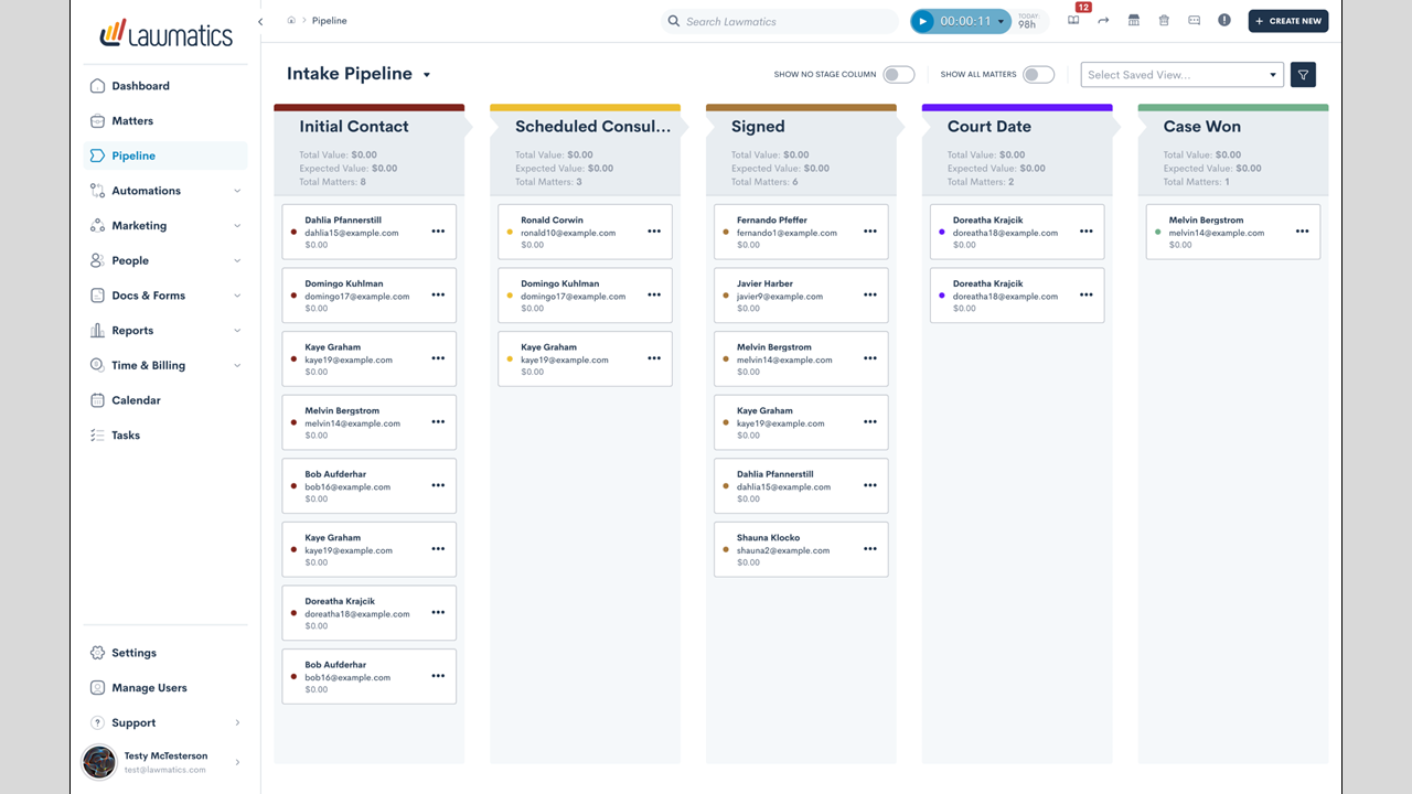 Lawmatics, Legal CRM and Marketing Platform, Rolls Out Major UI Overhaul, Targeting Improved Usability