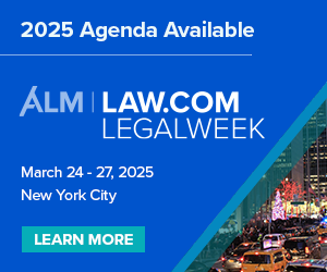 Legalweek 2025 Ad