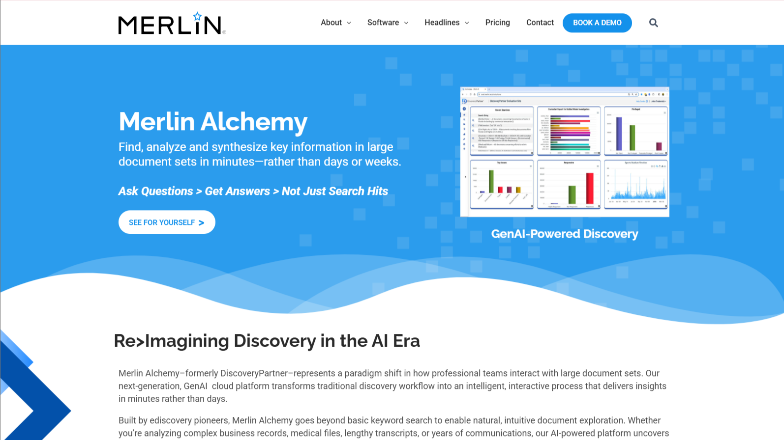 Merlin Launches Alchemy, Its 4th-Generation Document Intelligence Platform For Discovery and Litigation